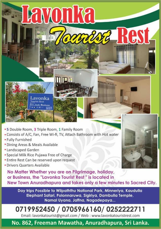 Hotel Lavonka Tourist Rest Anuradhápura Exteriér fotografie